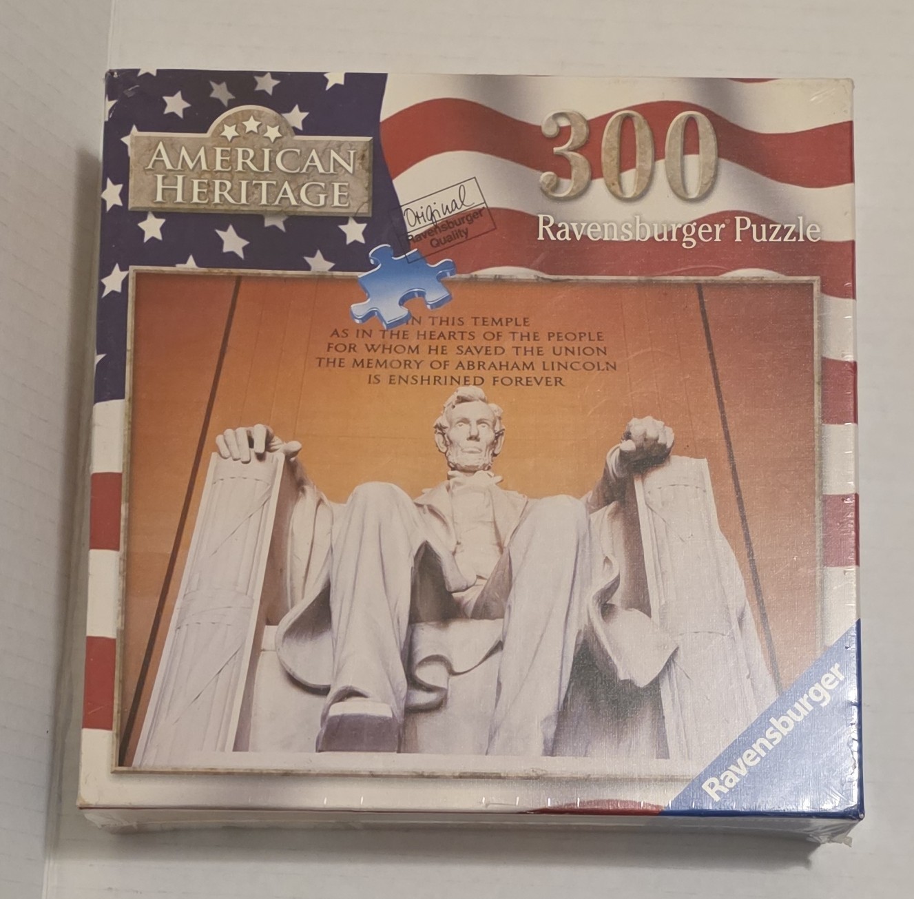 Ravensburger Lincoln Memorial Puzzle American Heritage USA Sealed 2012 Ravensburger Lincoln Memorial Puzzle American Heritage USA Sealed 2012