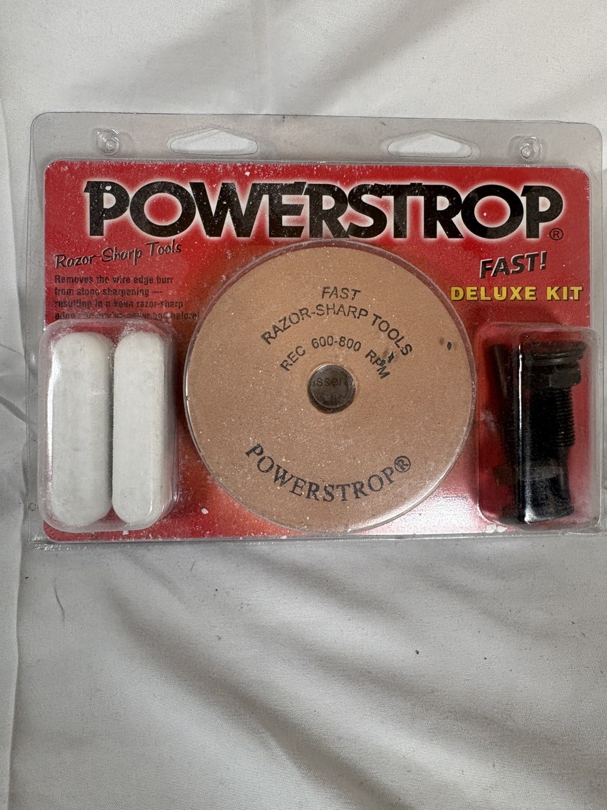 Flexcut Sharpener New Deluxe Leather Powerstrop PWS20 Brand New Factory Sealed