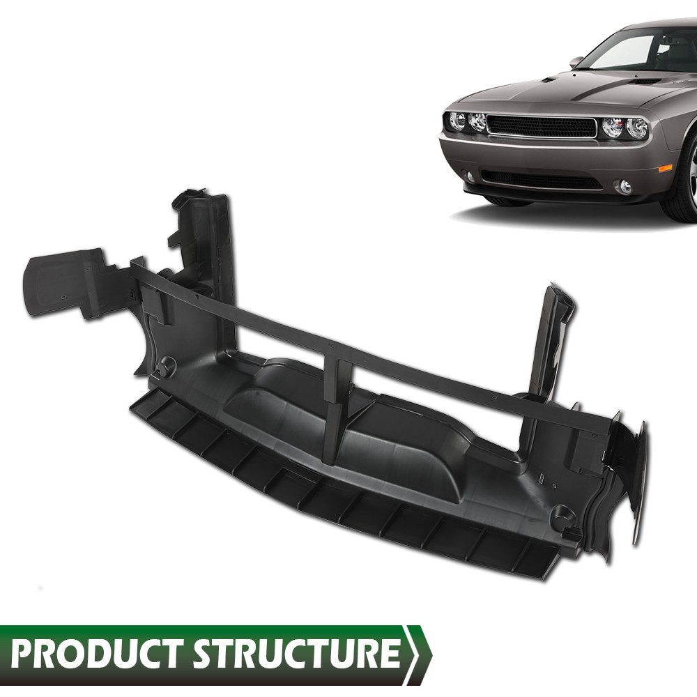 Fit For 2015-2023 Dodge Challenger Front Fascia Support Radiator Shield Bracket