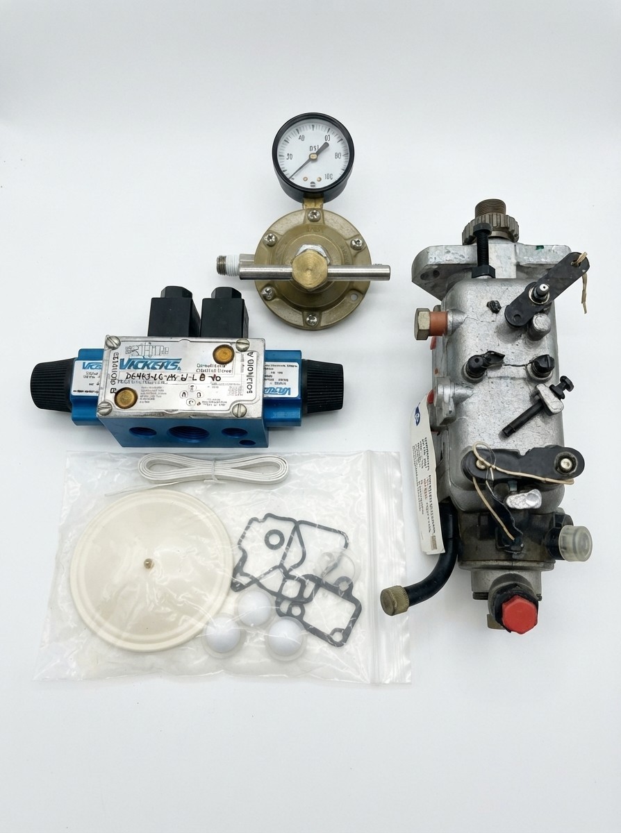Oilfield pump jack  Pump Maintenance Spares Lot - Lucas CAV, Vickers, Wilden Kit