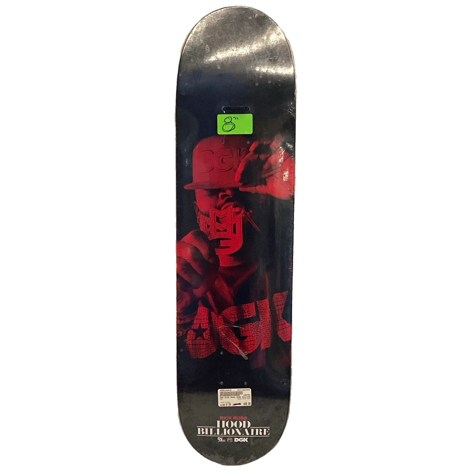 DGK X Rick Ross “Hood Billionaire” Deck 8” DGK X Rick Ross “Hood Billionaire” Deck 8”