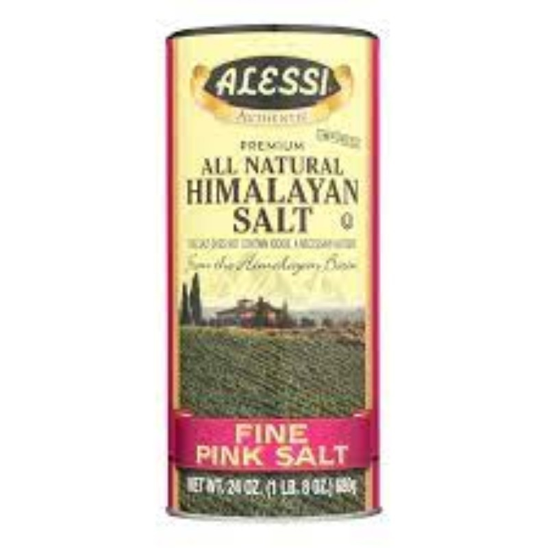 6x Alessi Himalayan Fine Pink Salt Spice Seasoning Cooking Kitchen Gourmet 1.5lb 6x Alessi Himalayan Fine Pink Salt Spice Seasoning Cooking Kitchen Gourmet 1.5lb