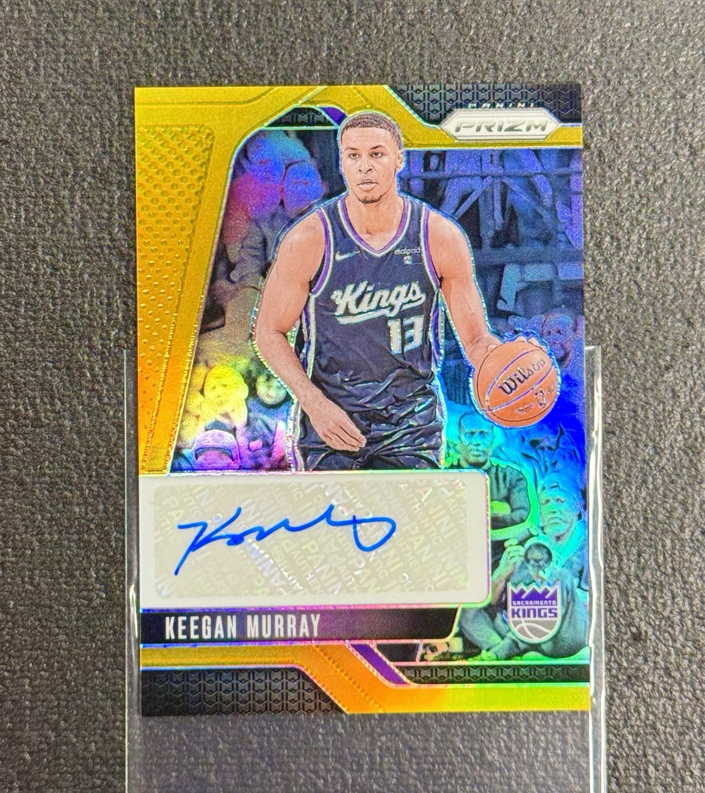 2024-25 Panini Prizm Keegan Murray Autograph Gold Prizm /10 2024-25 Panini Prizm Keegan Murray Autograph Gold Prizm /10