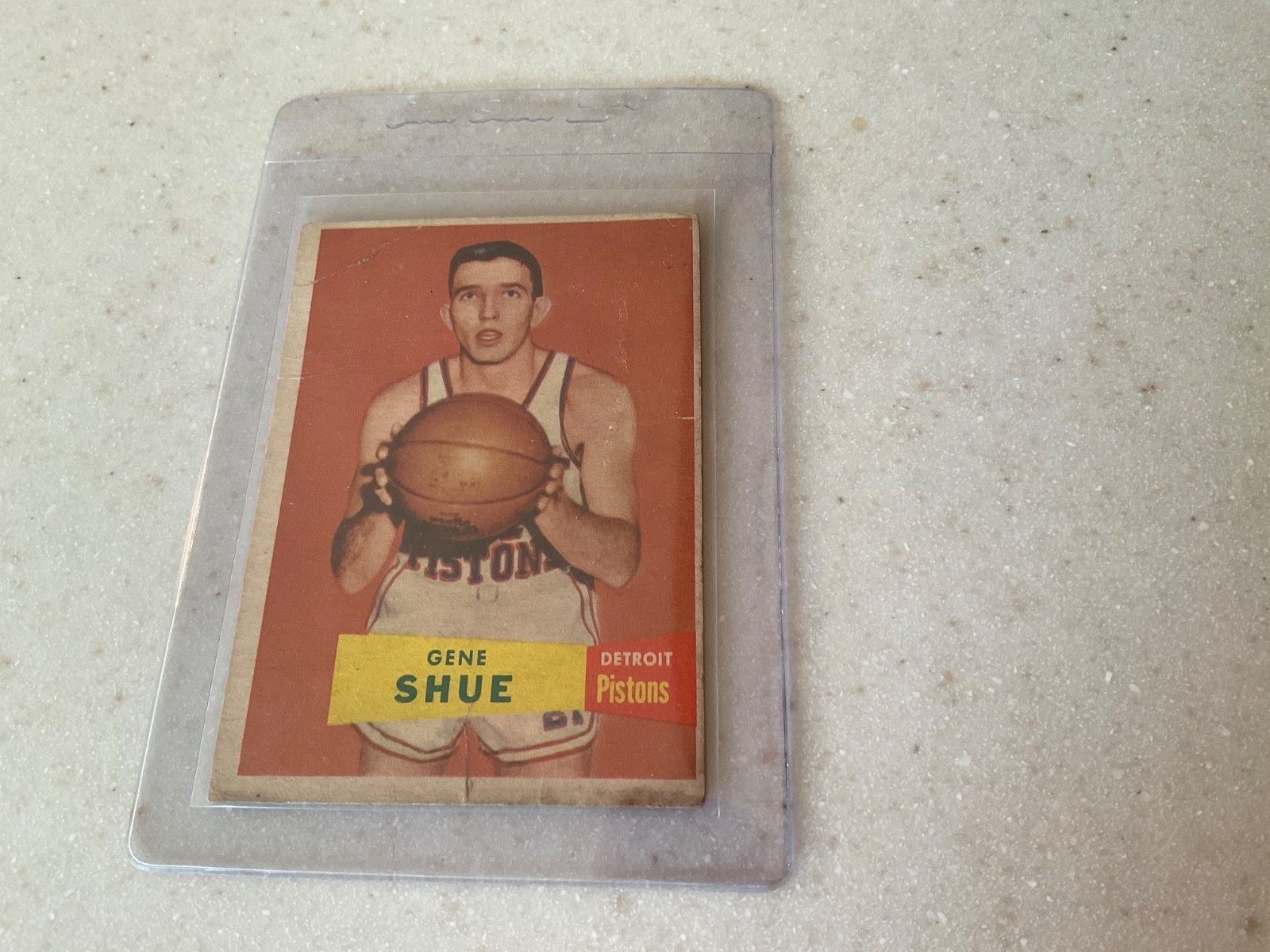 1957-58 Topps - Gene Shue #26 (RC) 1957-58 Topps - Gene Shue #26 (RC)