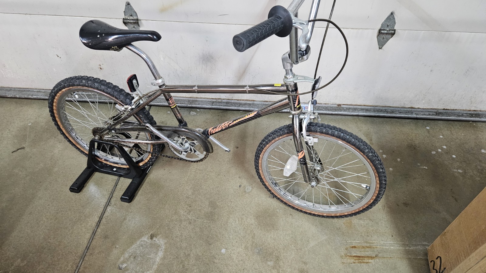 Vintage 1986 Schwinn Predator 1/4 Flash Original Bmx Bicycle Streetwise Mk Offer