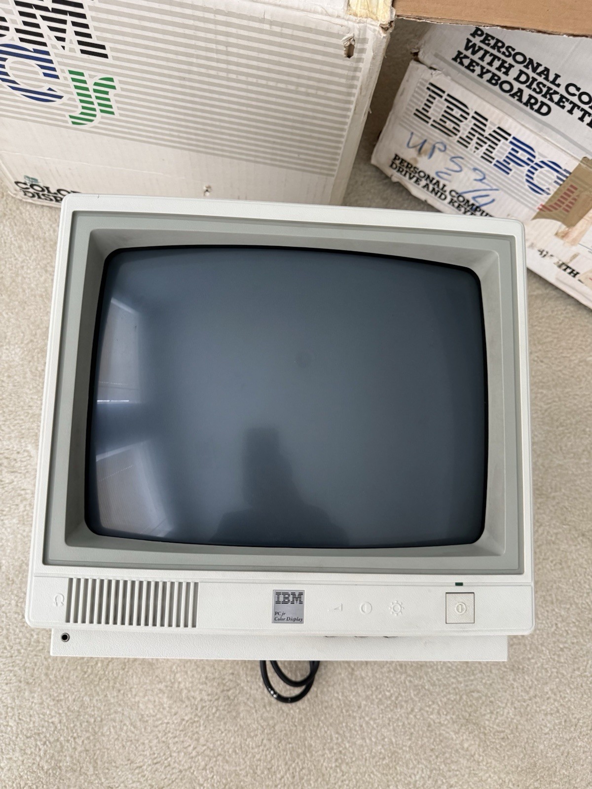 Vintage Computer, IBM PCjr 4860 Complete Set – Original Box, Tested