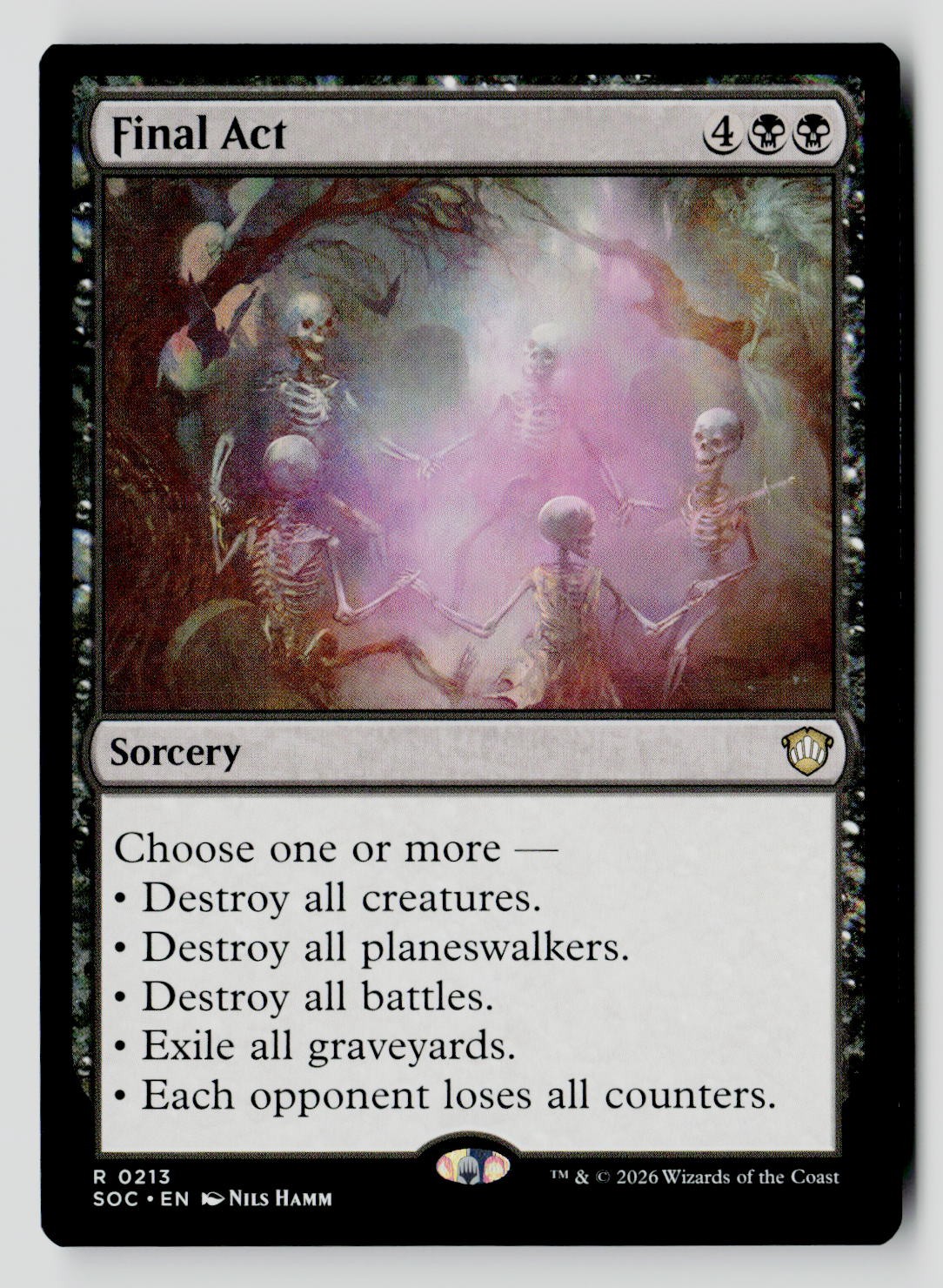 Final Act 213 R MTG SOC NM
