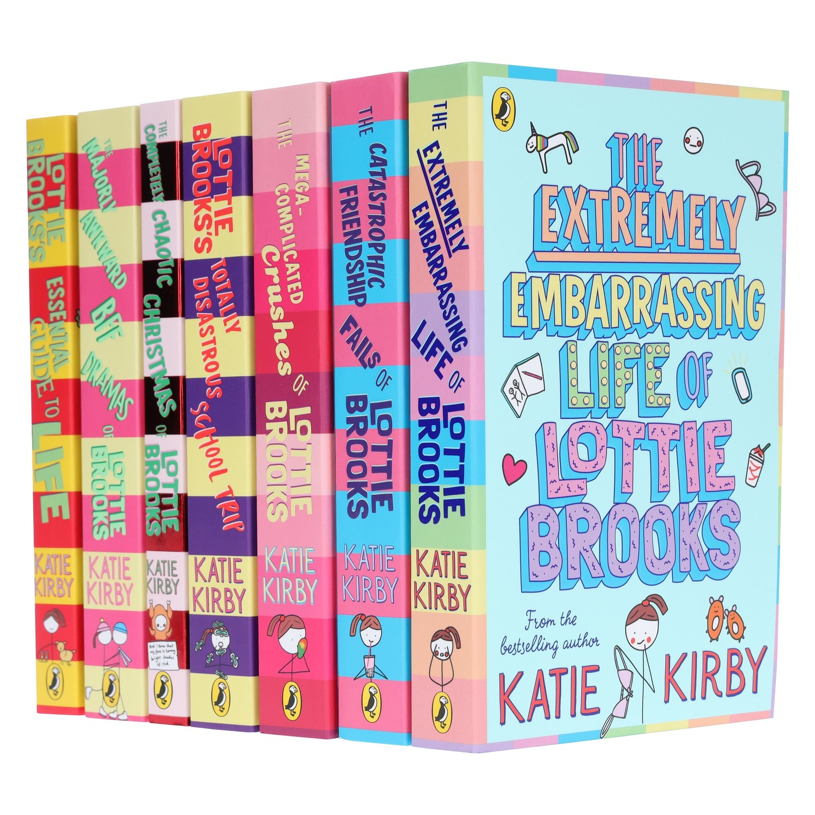 Lottie Brooks Series by Katie Kirby 7 Books Set - Ages 9-12 - PB