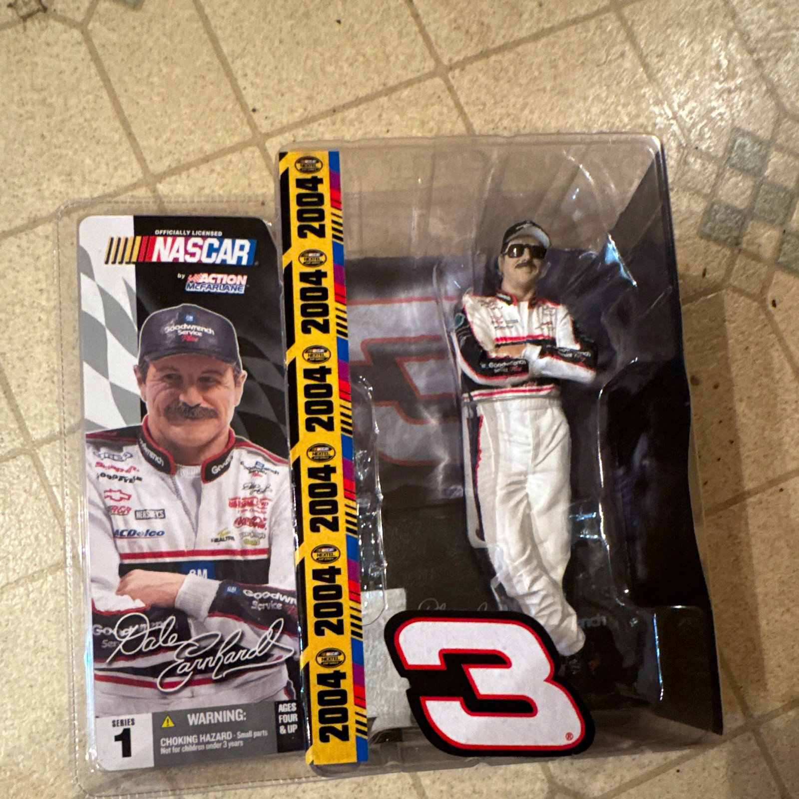 Action McFarlane NASCAR Dale Earnhardt Action Figure Series 1 2004 Vintage Action McFarlane NASCAR Dale Earnhardt Action Figure Series 1 2004 Vintage