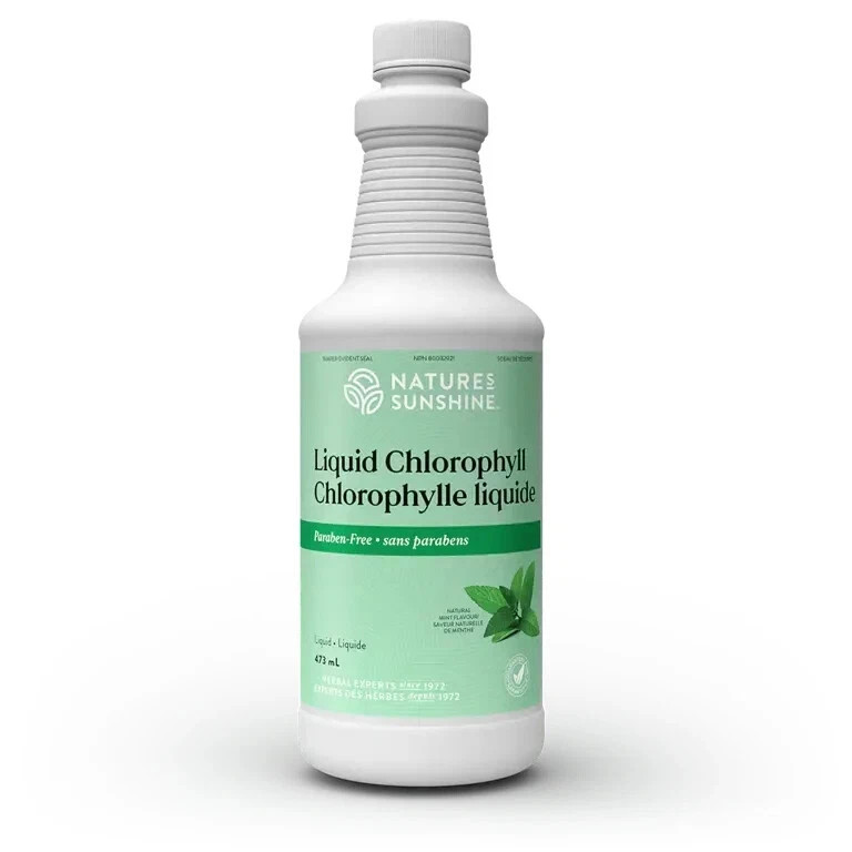 Nature\'s Sunshine Liquid Chlorophyll Immunity Detox & Clean 16 Fl Oz Exp 03/2027