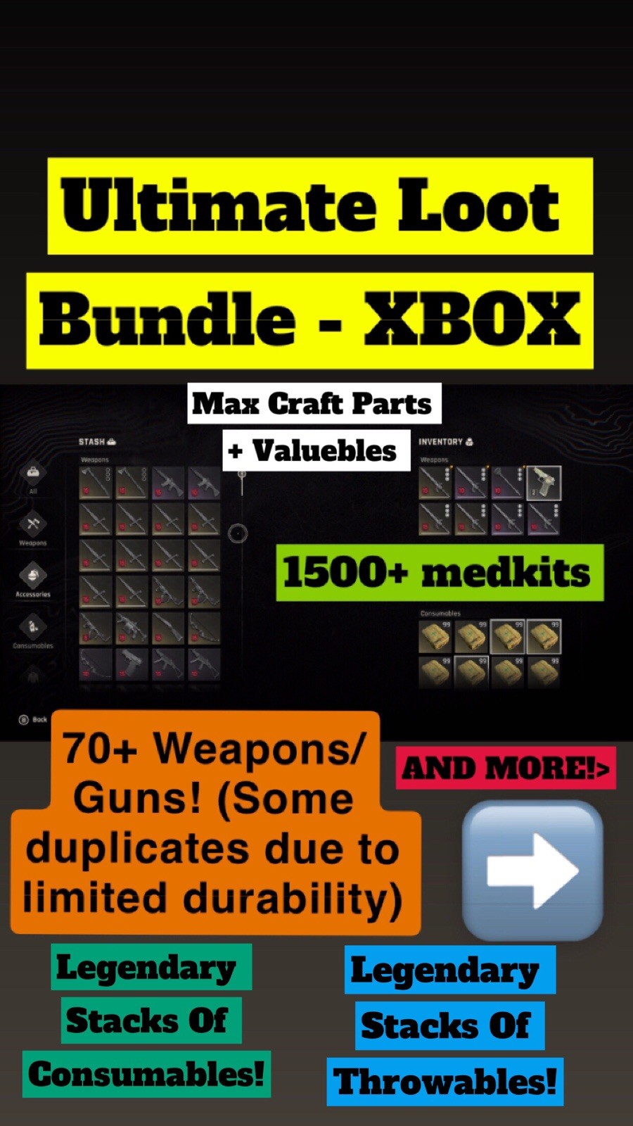 Dying Light: The Beast Ultimate Everything Item Drop Xbox Dying Light: The Beast Ultimate Everything Item Drop Xbox