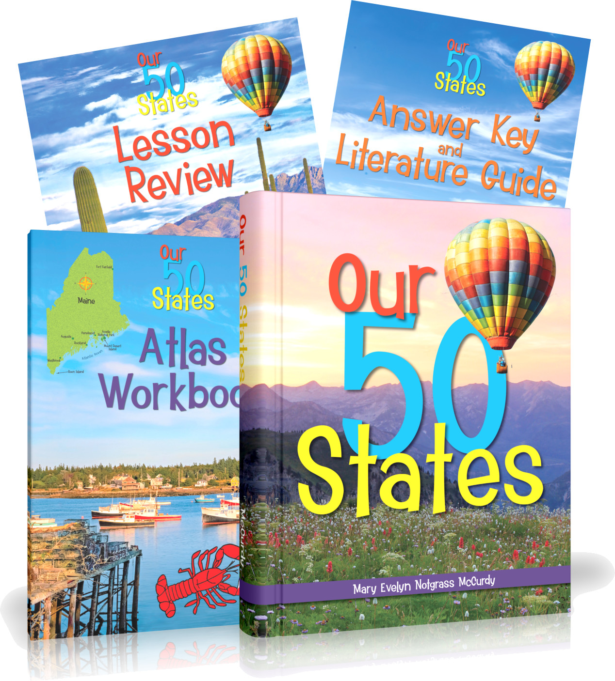 Notgrass:  Our 50 States Complete U.S. Geography Curriculum Package Set New