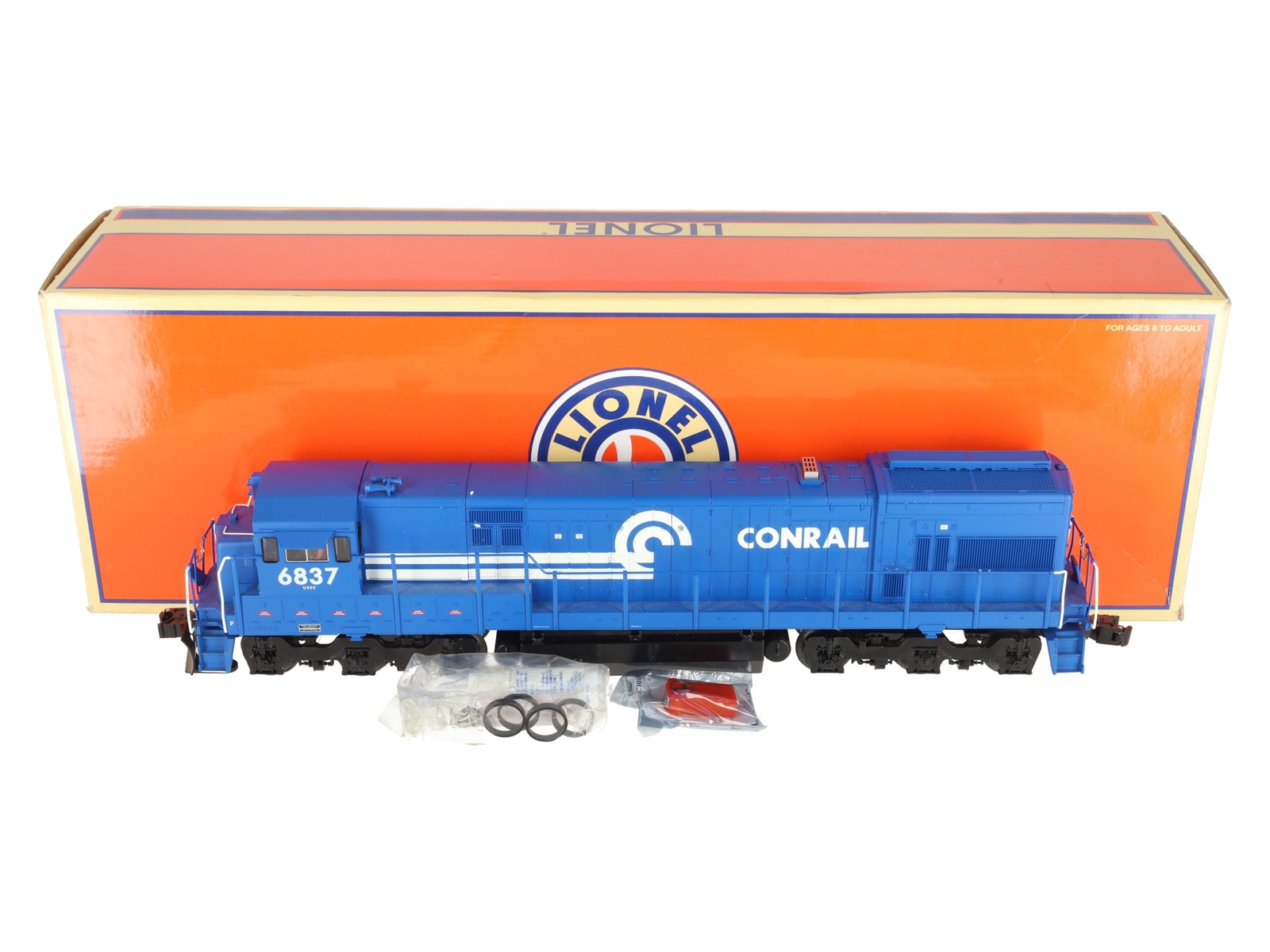 Lionel 6-28267 O Conrail U30C Diesel Locomotive #6837 EX/Box