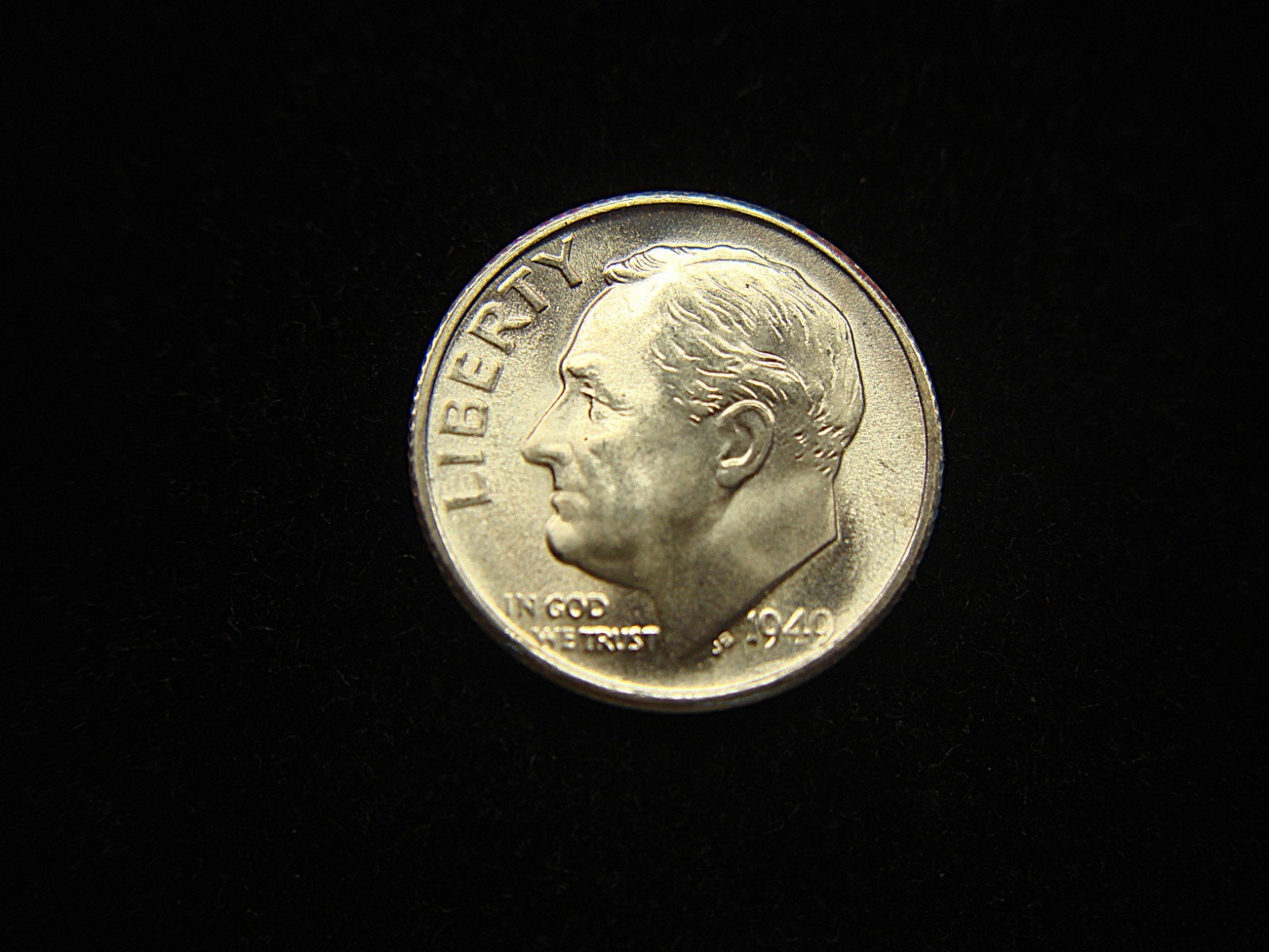 1949 S ROOSEVELT DIME - HIGH END BU - KEY DATE