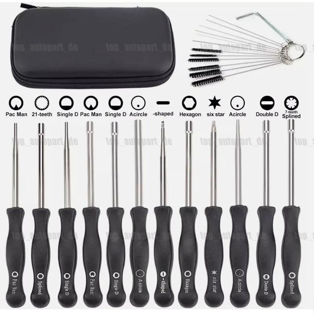12PCS Carburetor Adjustment Tool for Common 2 Cycle Engine Trimmer Chainsaw US