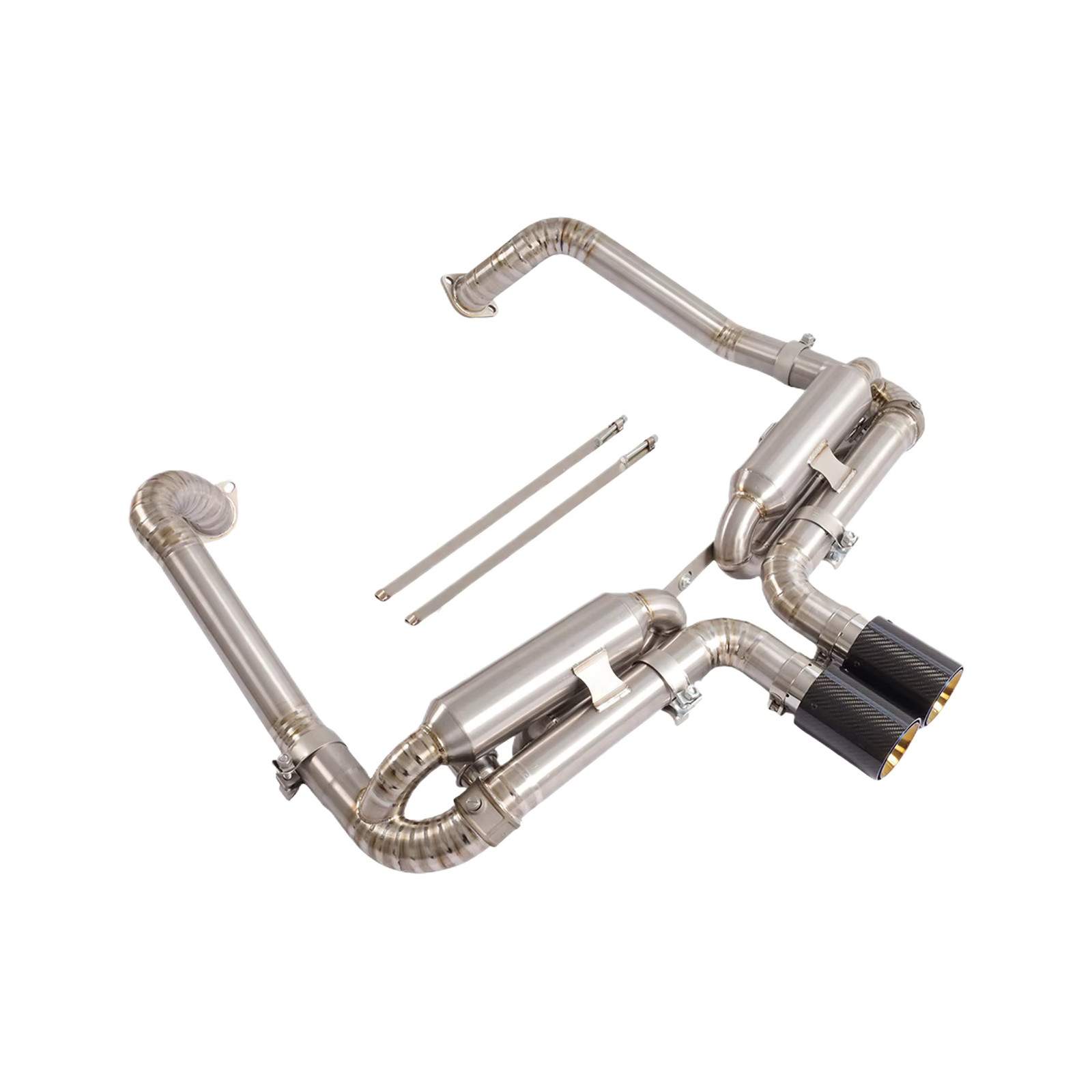 Benni Valved Cat-Back Exhaust Porsche 718 Boxster Cayman 2.0T 2.5T 2017-2025