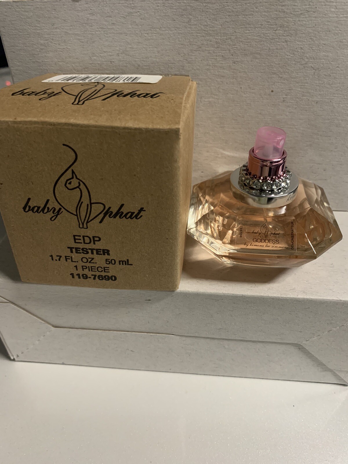 Baby Phat Goddess by Kimora Lee Simmons 1.7oz  EDP Spray Perfume  (Pink) Rare