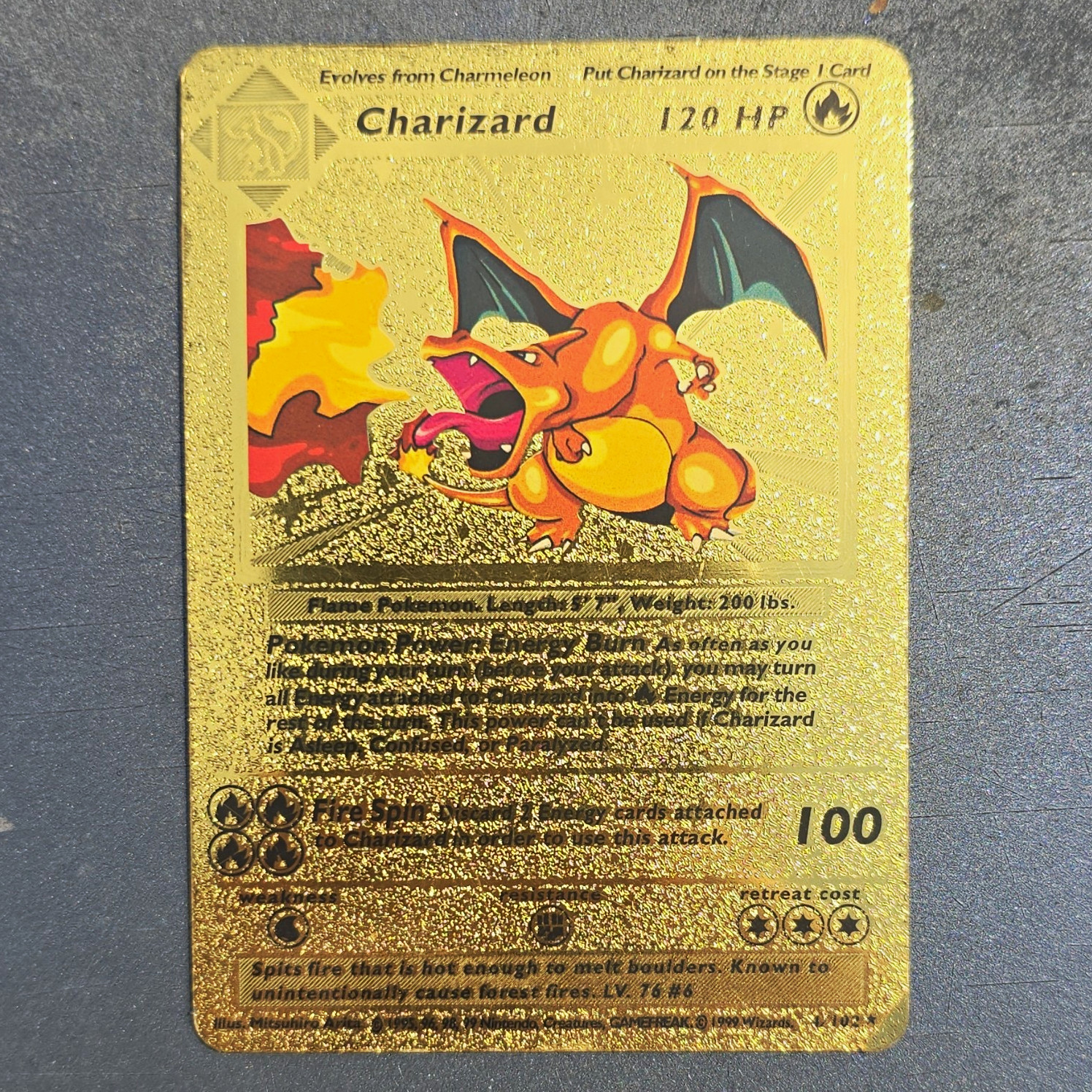Nintendo Pokemon TCG Charizard 4/102 Base Set 1st Edition Holo Rare Nintendo Pokemon TCG Charizard 4/102 Base Set 1st Edition Holo Rare
