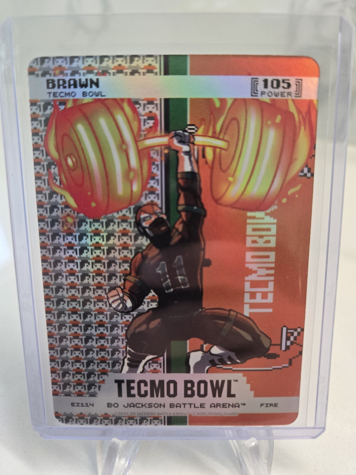2026 Bo Jackson Battle Arena Tecmo Bowl Brawn (AJ Brown) Fire Endzone 2026 Bo Jackson Battle Arena Tecmo Bowl Brawn (AJ Brown) Fire Endzone