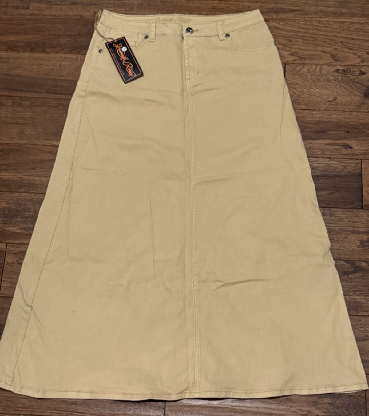 Hannah Renee Khaki Skirts for Women-- Straight, A-Line Hannah Renee Khaki Skirts for Women-- Straight, A-Line
