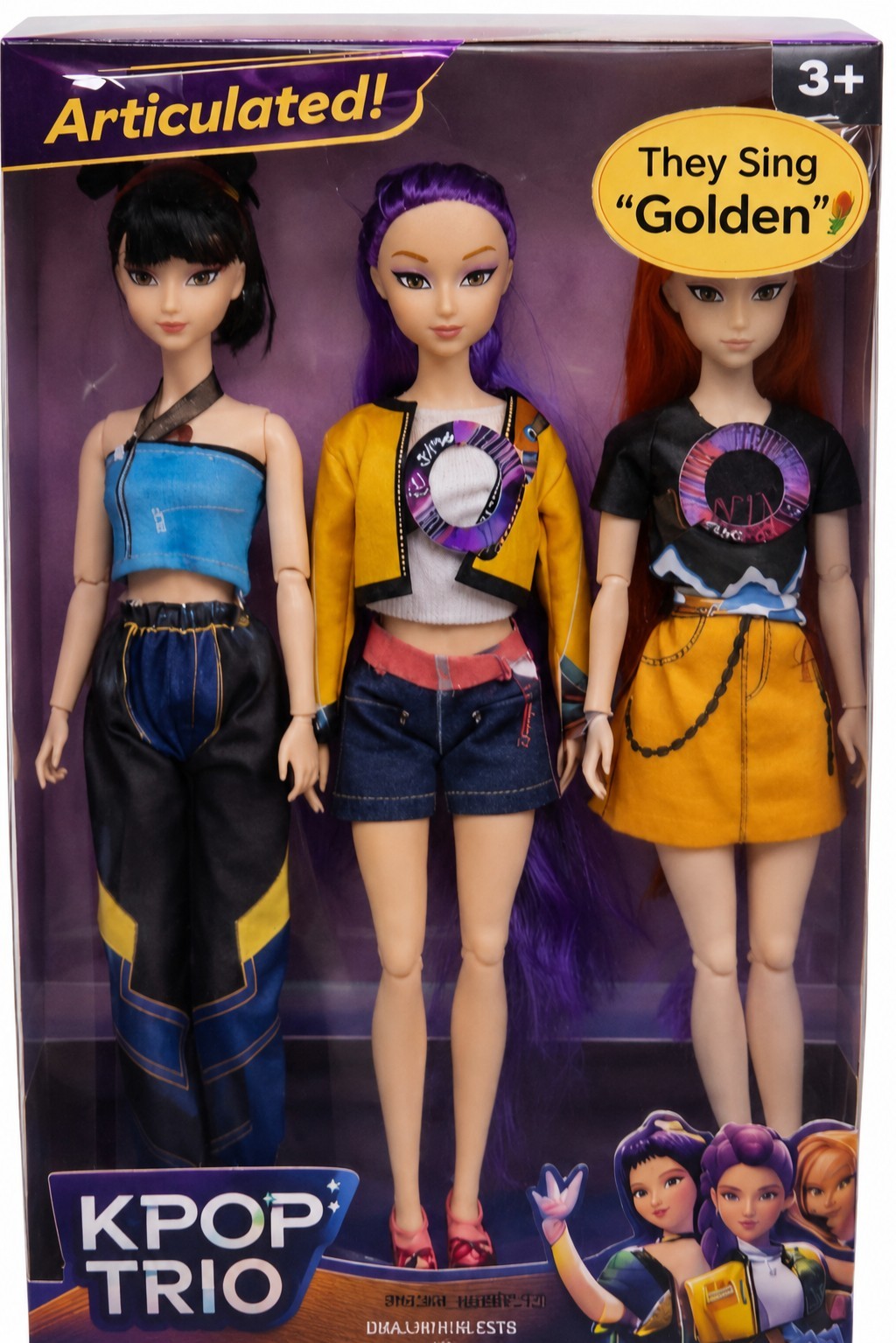 Kpop Demon Hunter Dolls Singing 11.8 Kpop Demon Hunter Dolls Singing 11.8