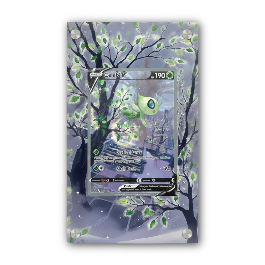 Celebi V 245/264 - Exclusive Pokémon Extended Artwork Display Case