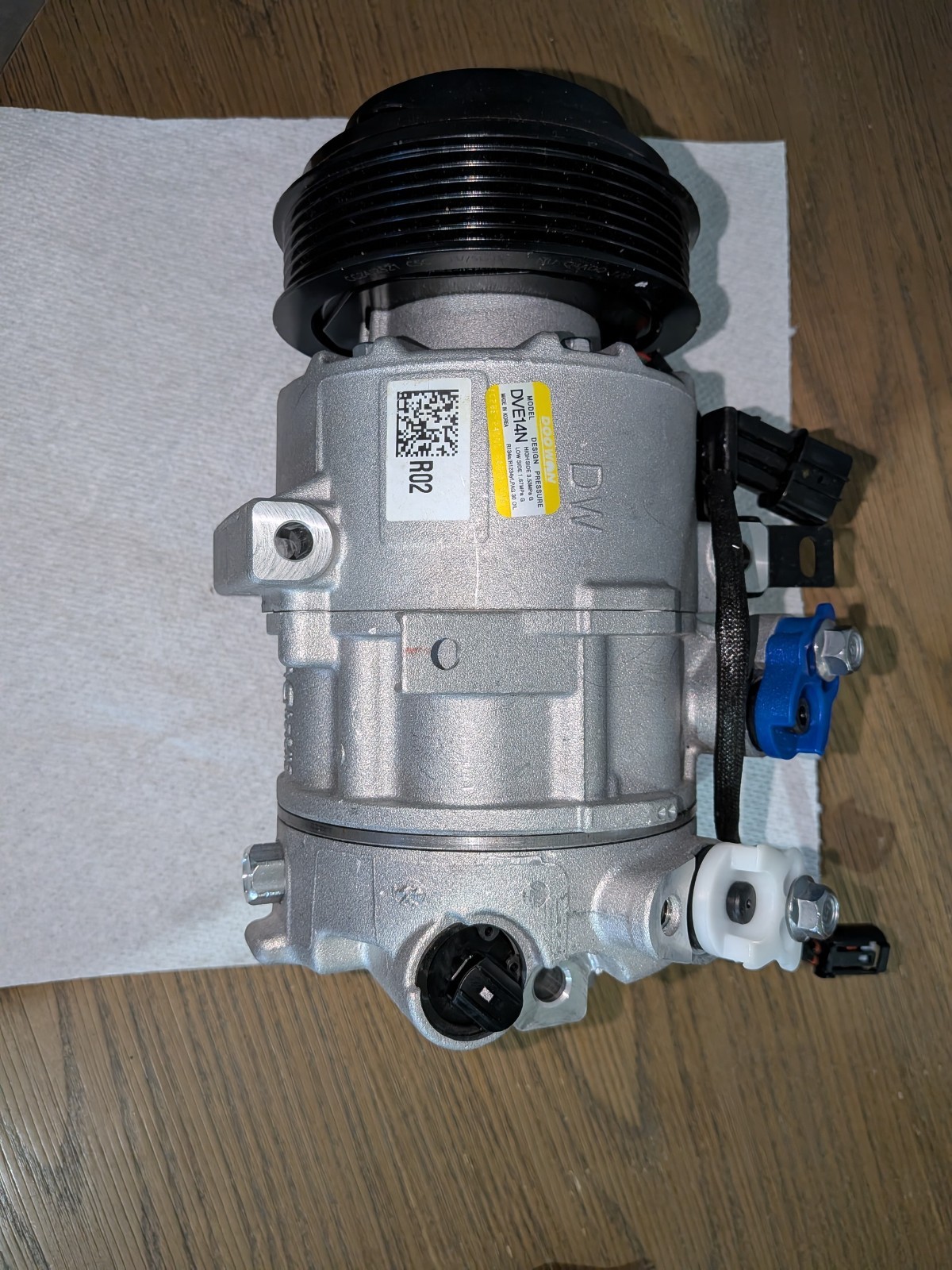 2019-2021 Hyundai Veloster OEM A/C Compressor Assembly 2019-2021 Hyundai Veloster OEM A/C Compressor Assembly