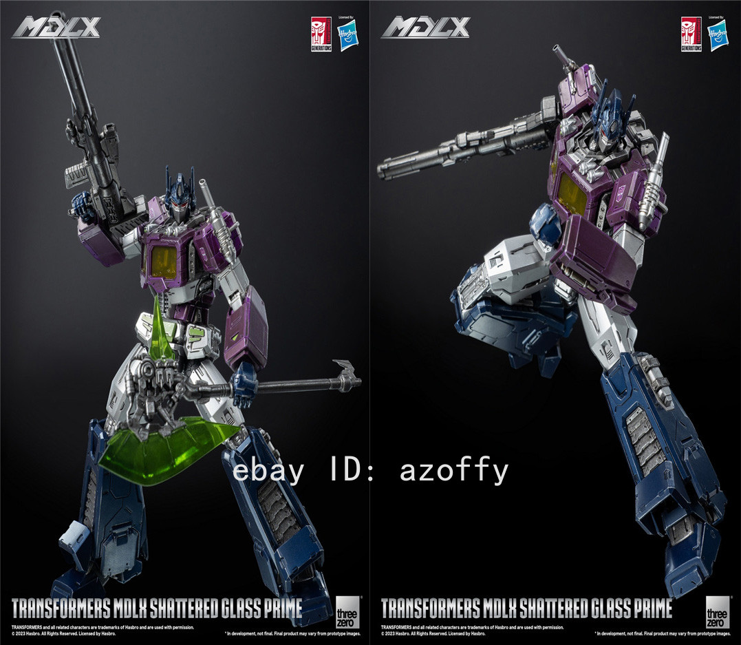 Threezero 3A DLX 3Z04750W0 Shattered Glass Captain Prime Action Figure INSTOCK