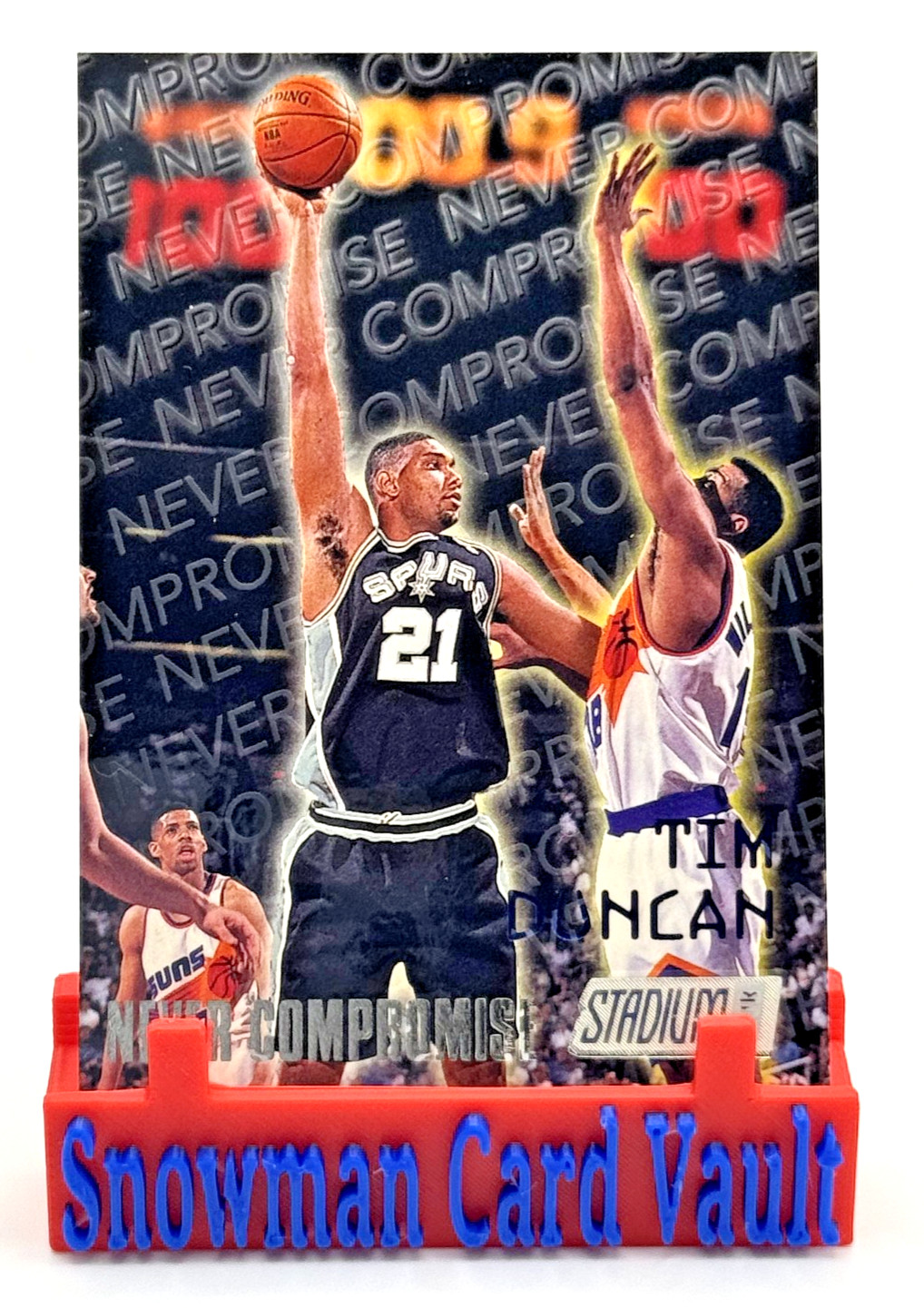 1997-98 Topps Stadium Club - Never Compromise Tim Duncan #NC11 (RC) - JC