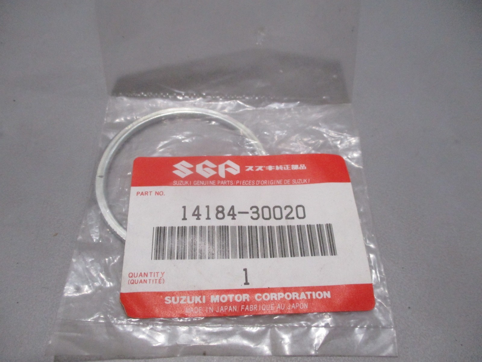 NOS Suzuki OEM Exhaust Pipe Washer 1971-1981 TS250 1974-1975 RL250 14184-30020