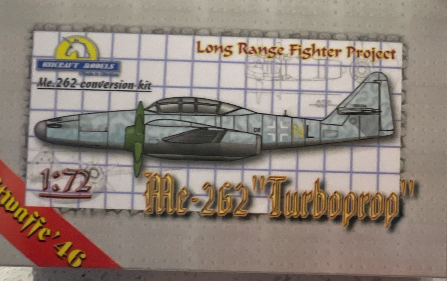 Unicraft resin Me-262 “Turboprop” 1/72 Unicraft resin Me-262 “Turboprop” 1/72