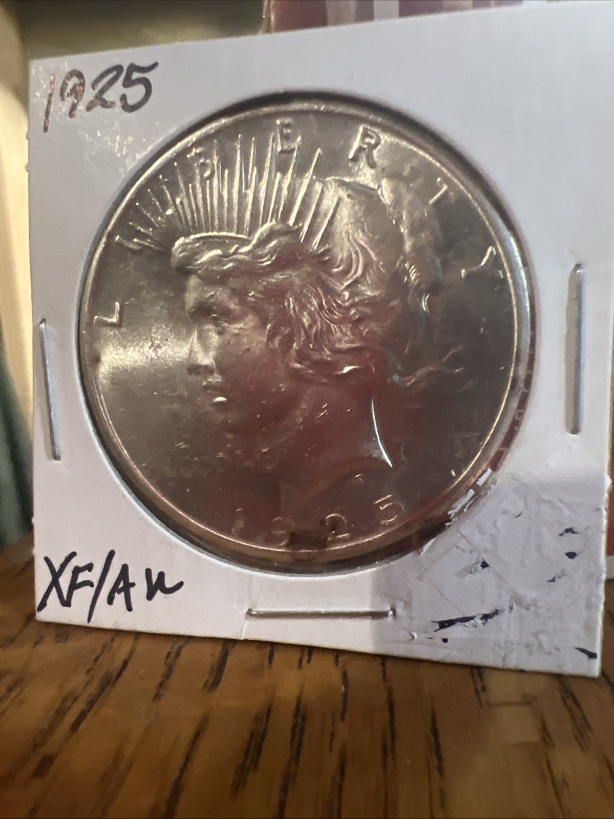 1925 Peace Silver Dollar Choice XF/AU ***RARE ORIGINAL COIN***