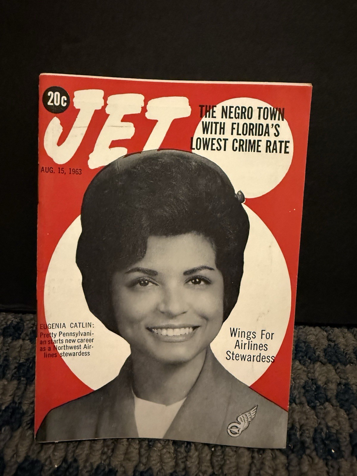 1963 August 15th JET Magazine, Eugenia Catlin Northwest Airlines (2) 1963 August 15th JET Magazine, Eugenia Catlin Northwest Airlines (2)