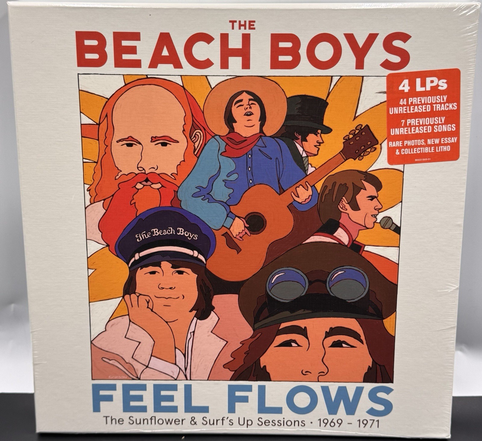 Sealed 4LP Beach Boys Sealed 4LP Beach Boys