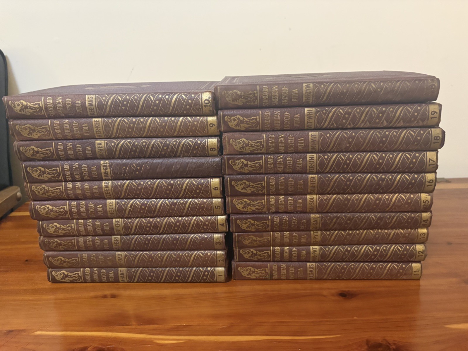 The Standard American Encyclopedia Complete Set #1-20 (1940) The Standard American Encyclopedia Complete Set #1-20 (1940)