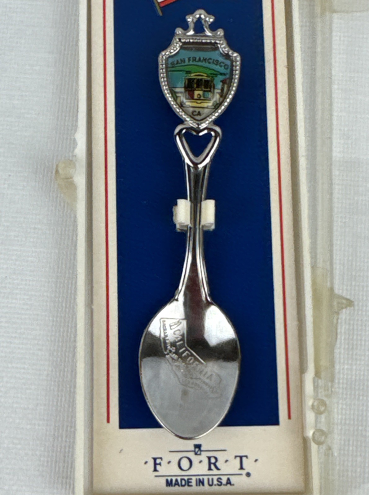 VTG Fort Collector's Spoon San Francisco Souvenir 3.6 VTG Fort Collector's Spoon San Francisco Souvenir 3.6