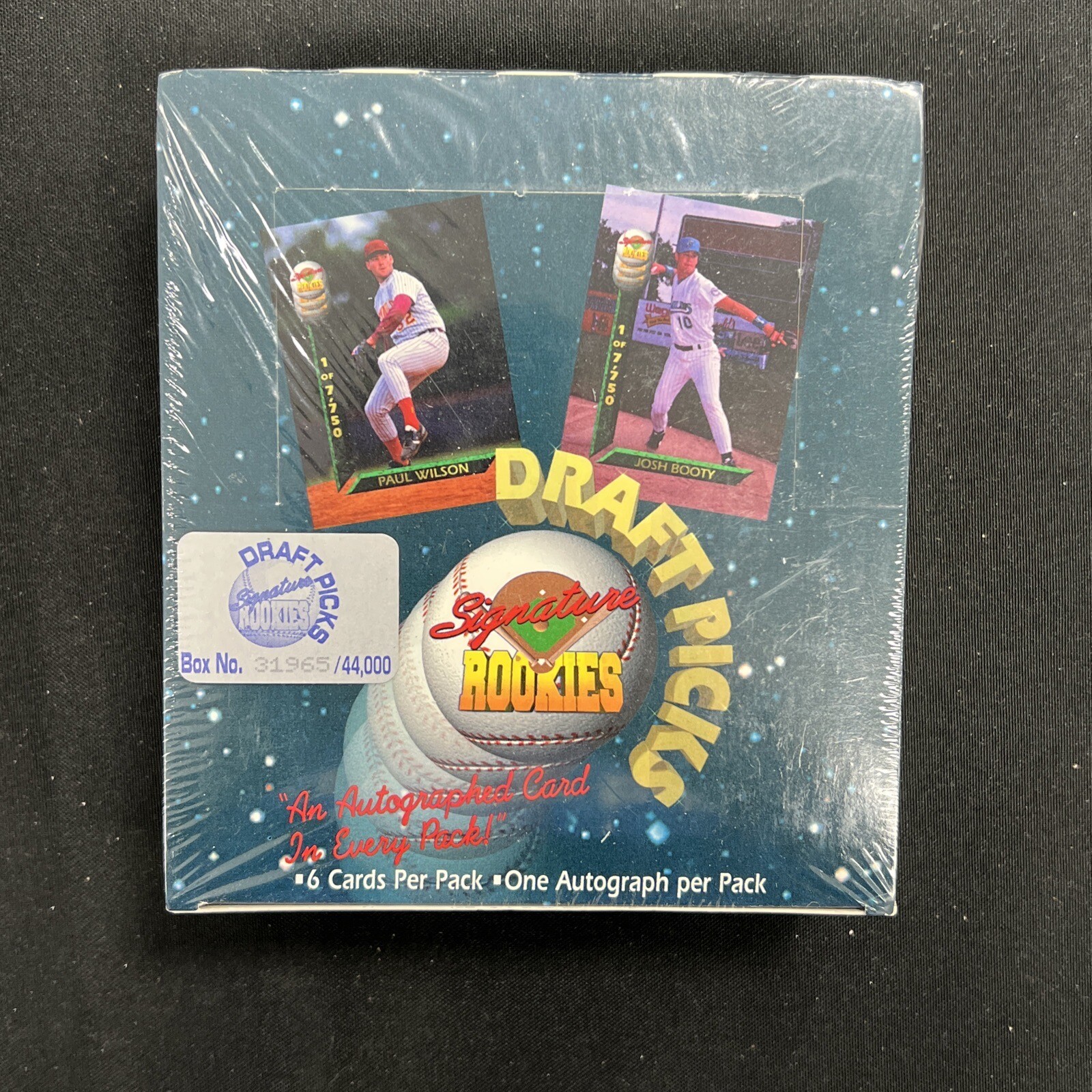 NEW 1994 Signature Rookies Draft Picks Baseball Box - Possible Nomar Autograph NEW 1994 Signature Rookies Draft Picks Baseball Box - Possible Nomar Autograph