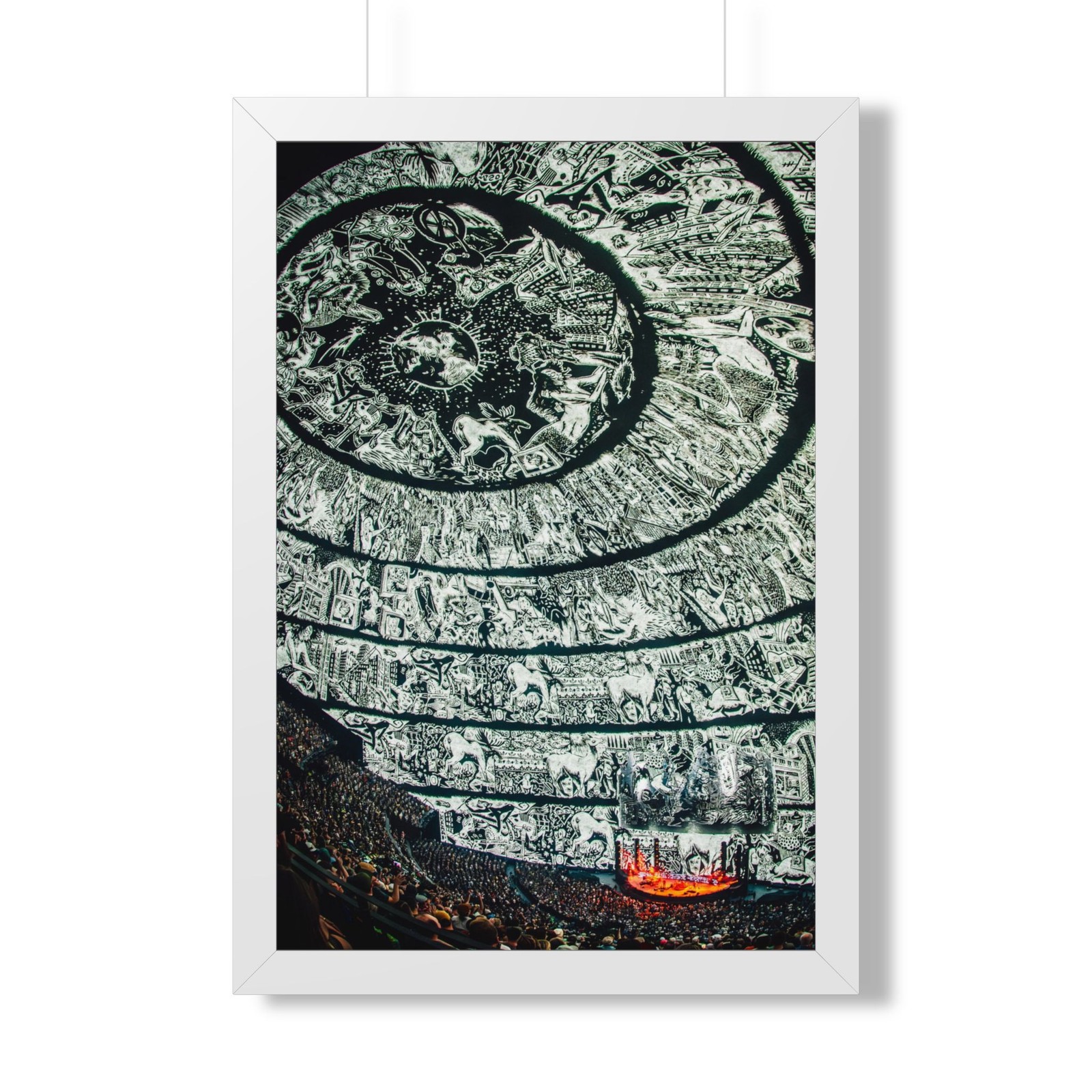 Phish 'The Sphere' (Taste/Pollock II) Framed Pictures/Posters - Concerts, Merch