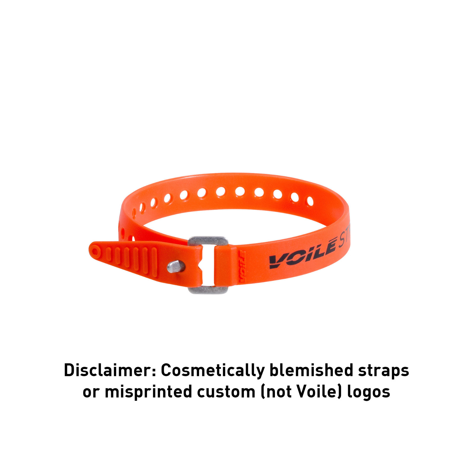 Voile Straps Aluminum Buckle, 15 inch, Cosmetic Blems, Custom Misprints Voile Straps Aluminum Buckle, 15 inch, Cosmetic Blems, Custom Misprints