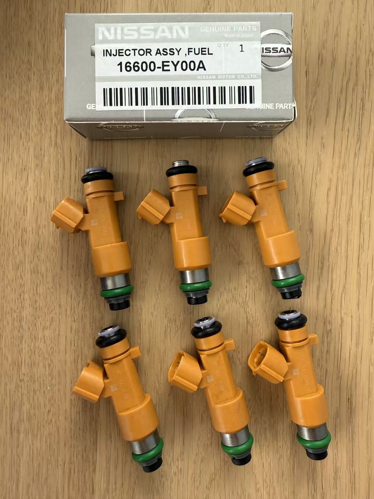 6X OEM Genuine DENSO Fuel Injectors For 2008-20013 Infiniti G37 3.7L16600-EY00A