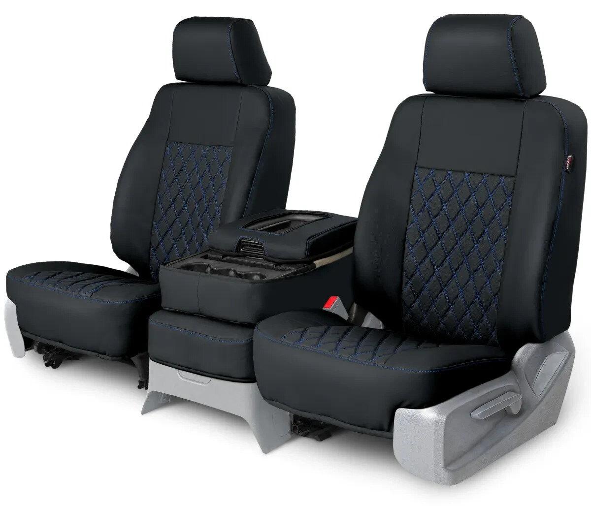 Seat Covers for 2021-2024 Nissan Rogue Front & Rear Leatherette Custom Fit