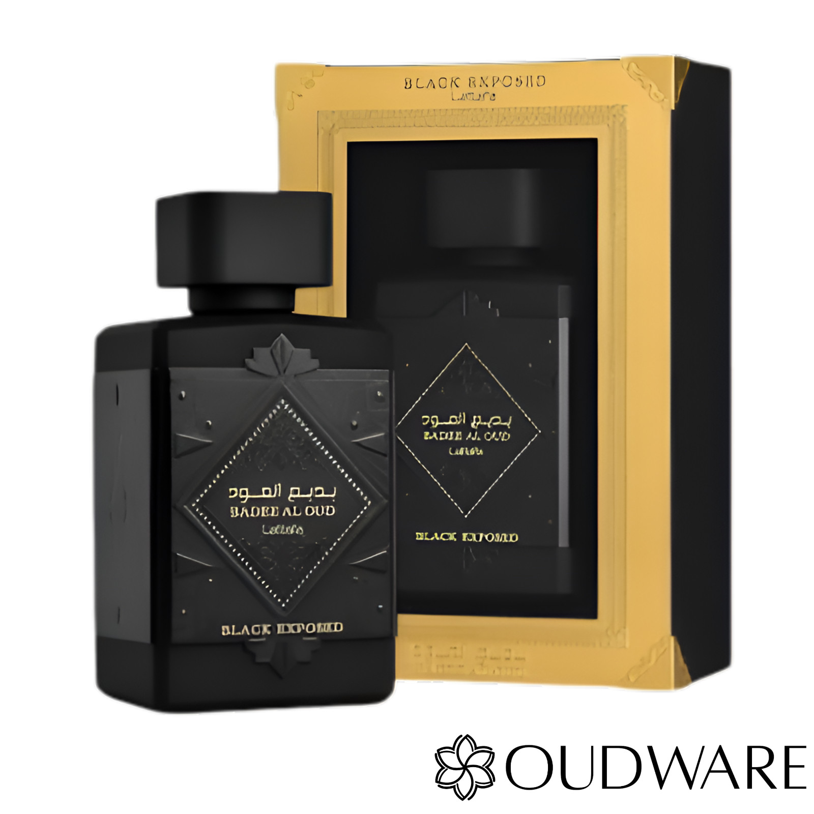 Lattafa Bade\'e Al Oud Black Exposed Eau de Parfum 100 ml (3.4 oz) Lattafa Bade\'e Al Oud Black Exposed Eau de Parfum 100 ml (3.4 oz)