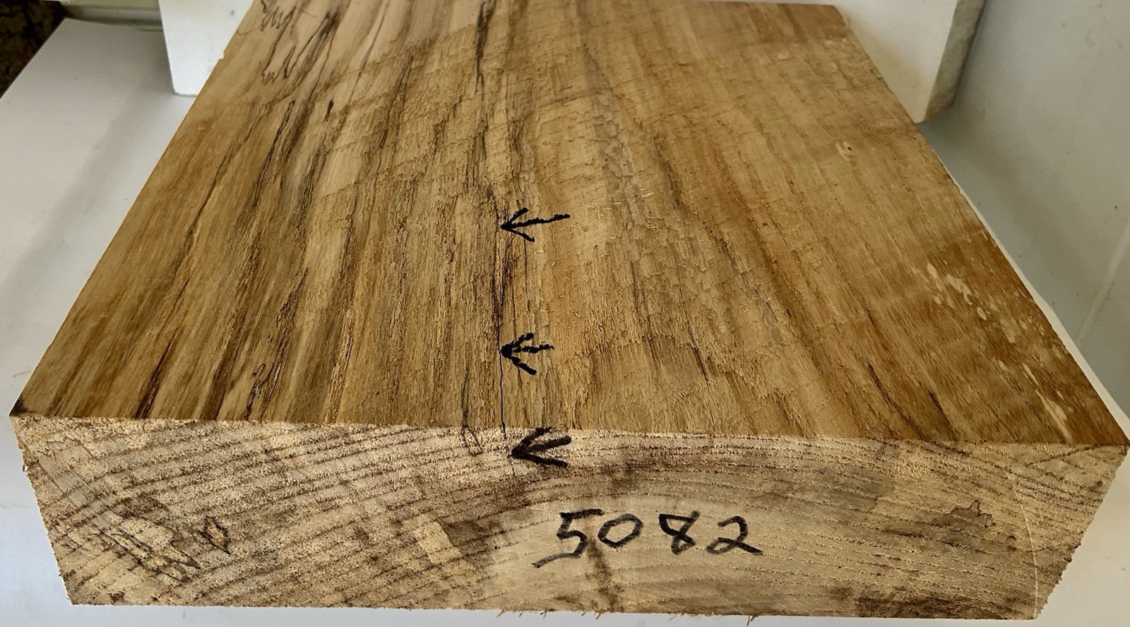 Kiln Dried Spalted Maple Bowl Blank turning Wood Pen Blank 2 3/8”x9”x10” 5082 Kiln Dried Spalted Maple Bowl Blank turning Wood Pen Blank 2 3/8”x9”x10” 5082
