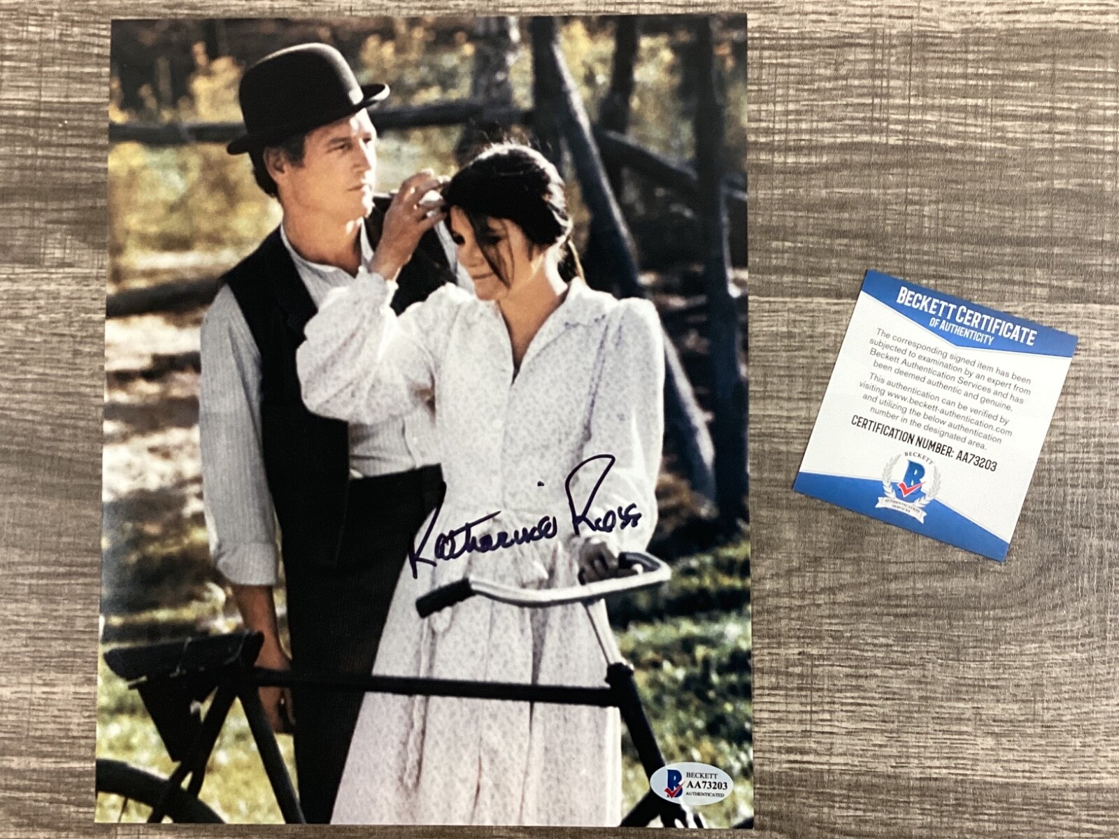 (SSG) Sexy KATHERINE ROSS Signed 8X10 Photo 