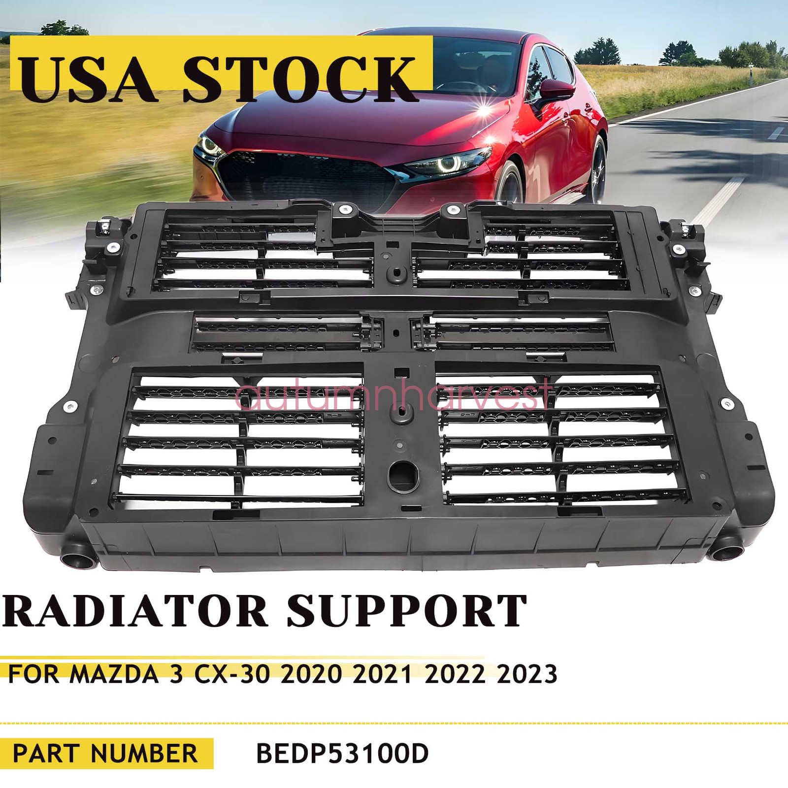 Fit Mazda 3 CX-30 2020 2021 2022 2023 1x Radiator Support BEDP53100D