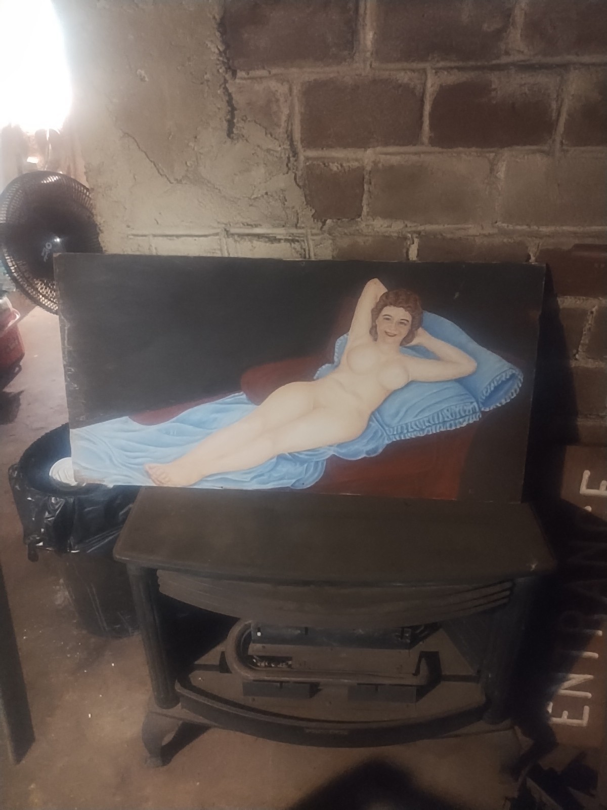 Hand Painted Painting 36 Inches Long 18 Inches Wide Hand Painted Painting 36 Inches Long 18 Inches Wide