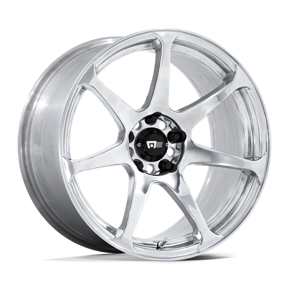 17x8 Motegi MR154 Battle Polished Wheel 5x100 (43mm)