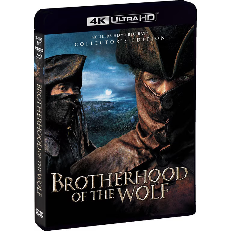 Brotherhood of the Wolf (4K Ultra HD + Blu-ray, 2001) Shout Scream Factory Brotherhood of the Wolf (4K Ultra HD + Blu-ray, 2001) Shout Scream Factory