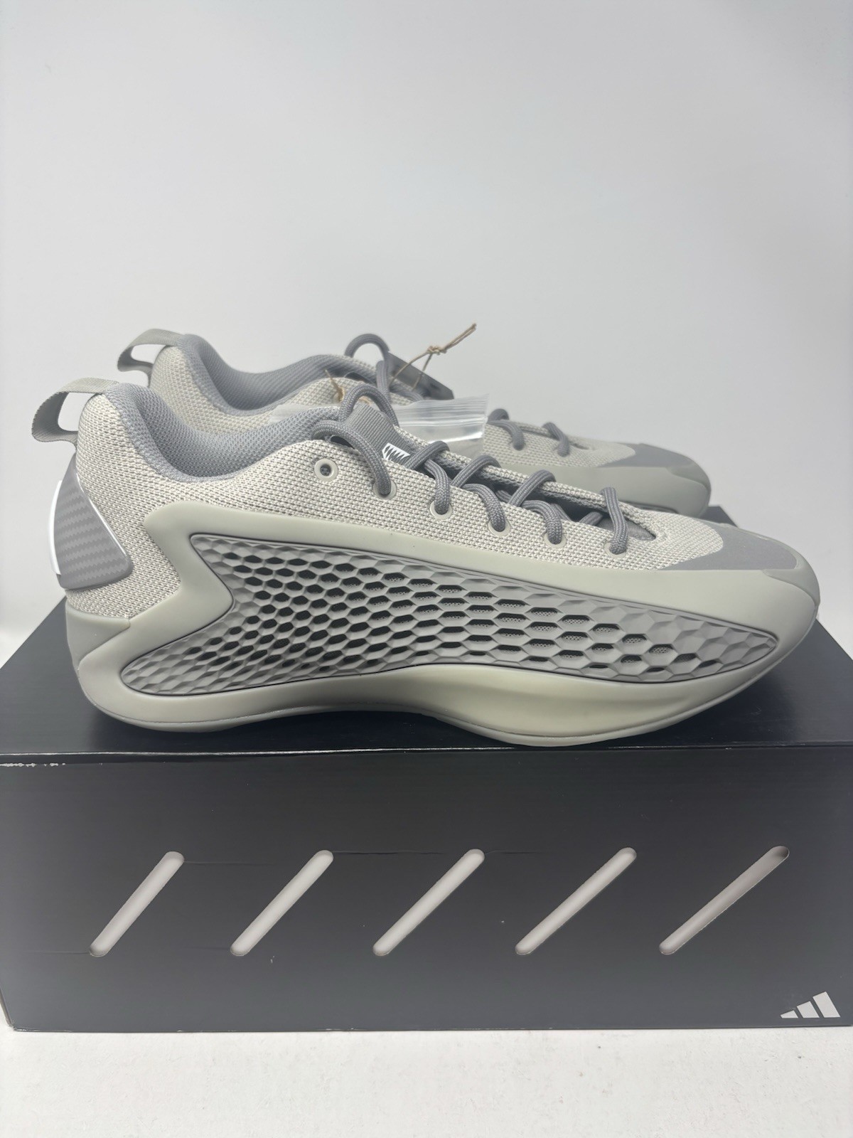 Adidas Anthony Edwards 1 Low Men's Basketball Shoes Metallic Grey JS1775