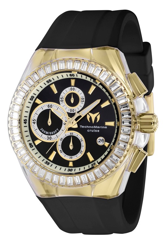 TechnoMarine Men\'s Cruise Diamond 45mm Quartz TM-121155 TechnoMarine Men\'s Cruise Diamond 45mm Quartz TM-121155